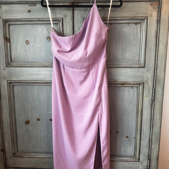 Lovers and Friends Lazo Midi Dress In Lilac Size M - Picture 5 of 11